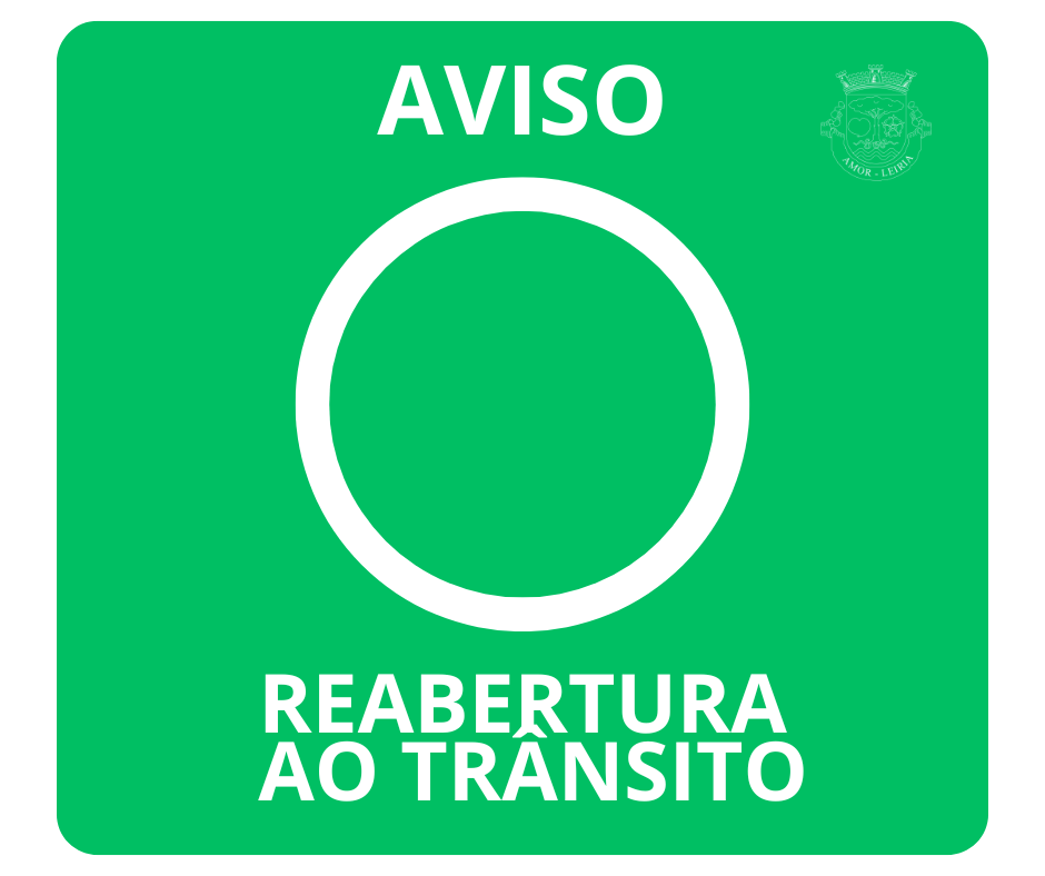 Notícia Reabertura de estrada: Informação à População